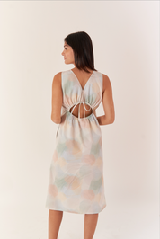 Olivia Tie back dress